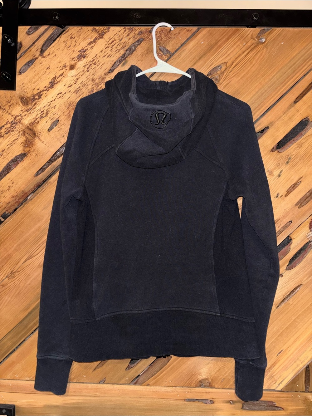 Lululemon Black Full Zip Scuba Hoodie